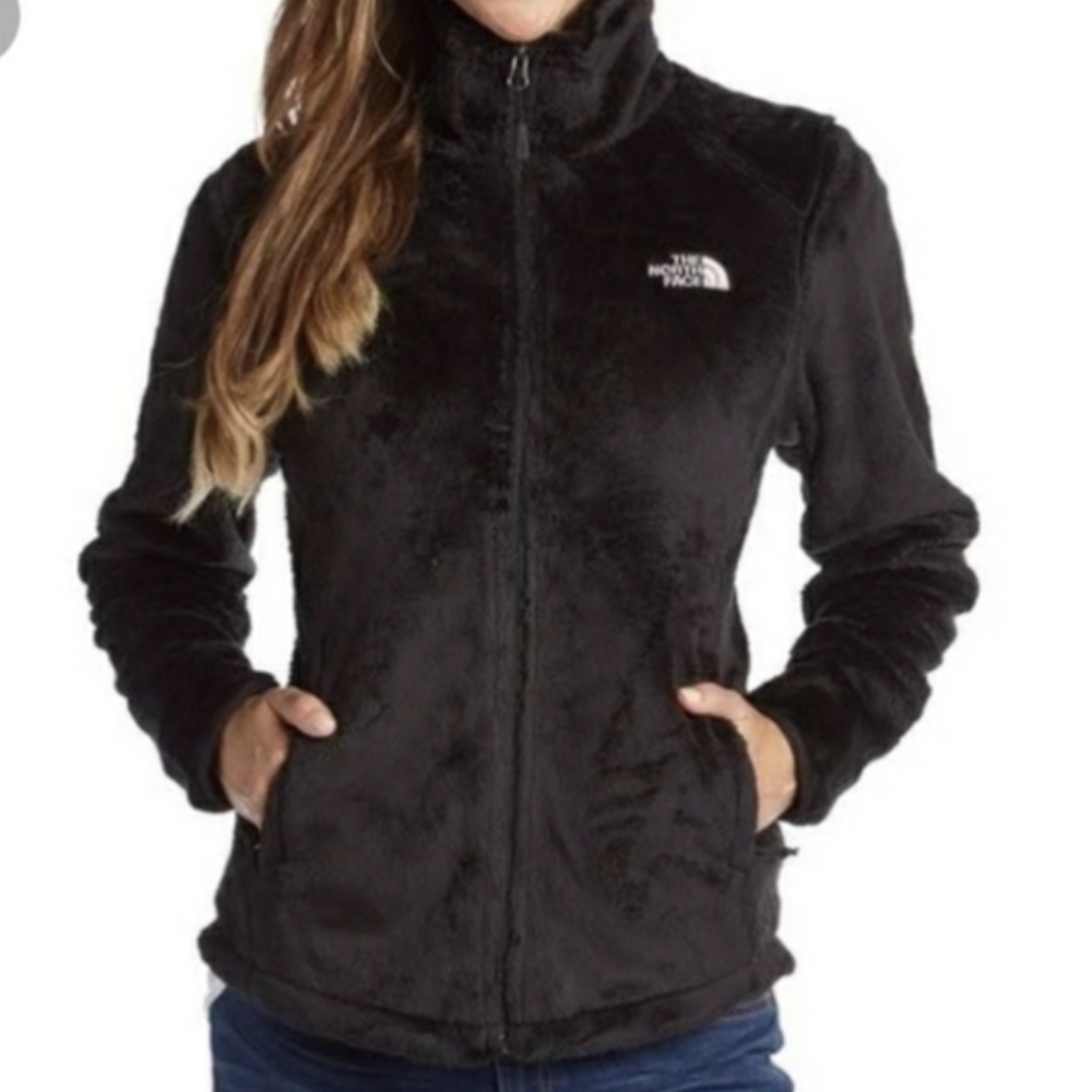 The North Face Ositi Black Fleece Sherpa Jacket Women's Medium